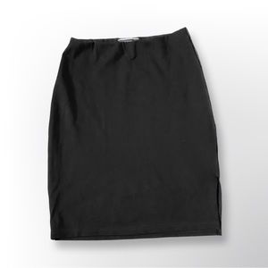 Le Château Pencil Skirt, Black, Extra Small